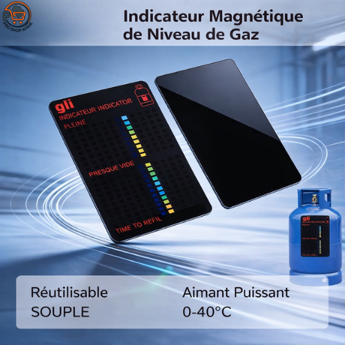 Indicateur magnétique de niveau de gaz